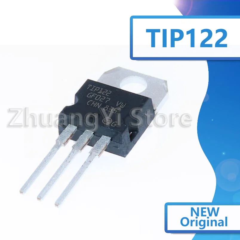 10pcs/lot TIP125 TIP122 TIP120 TIP127 TIP142T TIP147T  TO-220 through-hole transisrot bipolar In Stock