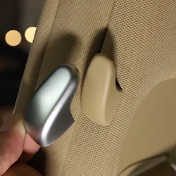 For Mercedes Benz S Class W221 2008-12 Car styling ABS Silver Car B-pillar hook decorative cover Cover Stickers Car Accessories