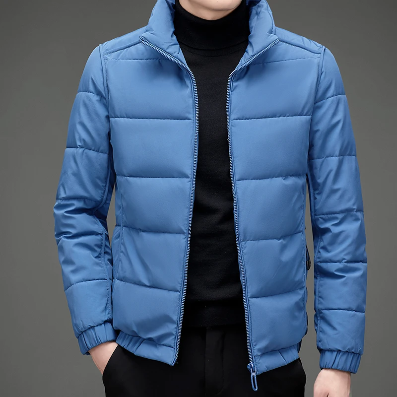 

Winter Coat 2021 New Waterproof Men Women Cotton Coats High Quality Down Jackets Solid Warm Down Jackets Casual Dropshipping