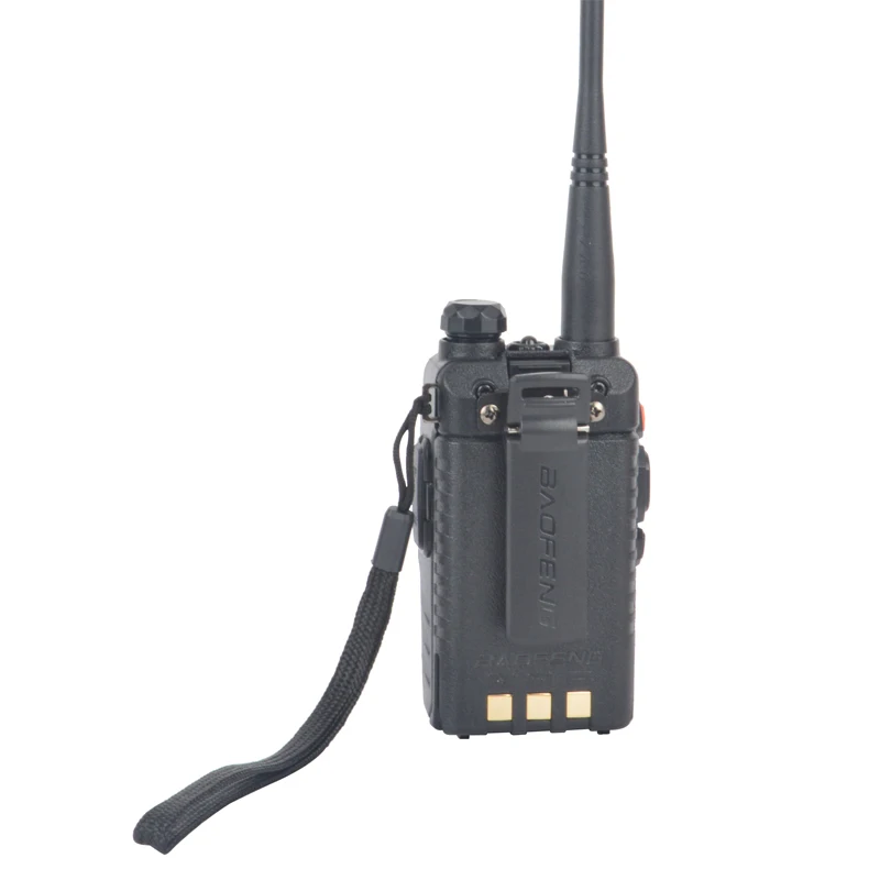 Baofeng-walkie taklie UV-5RA, radio bidireccional FM portátil con auricular, VHF/UHF de doble banda, 128 canales