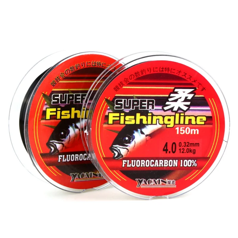 new 100M Nylon Fishing Line Super Strong Fluorocarbon Coated Monofilament Fishing Leader Line Wear-resistant Carp Fishing Wire