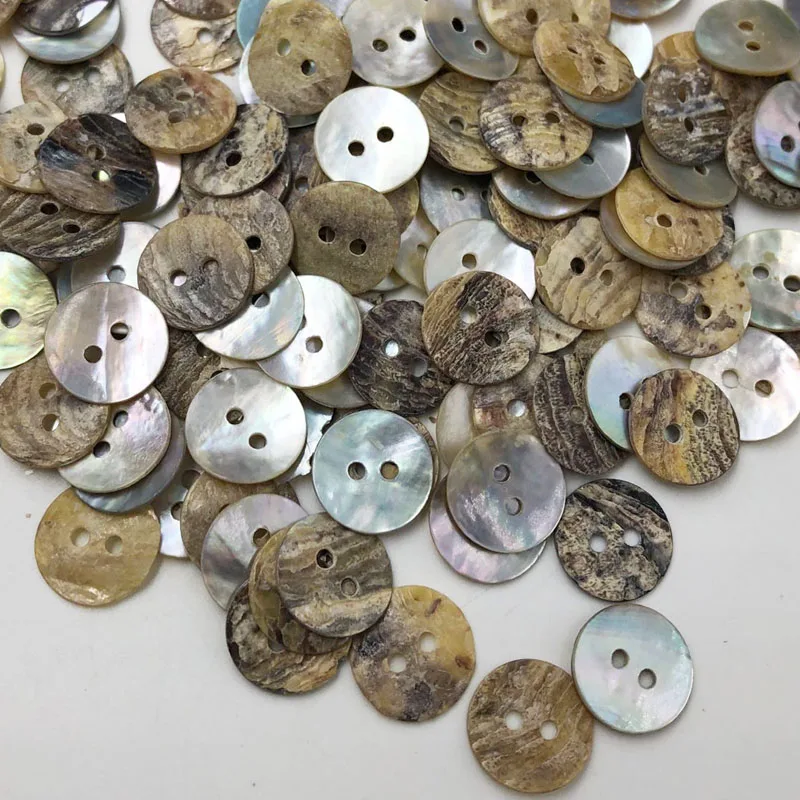 50 pcs 9mm/12mm/15mm/18mm/20mm Natural Shell Sewing Buttons Color Japan Mother of Pearl MOP Square Shell PH294