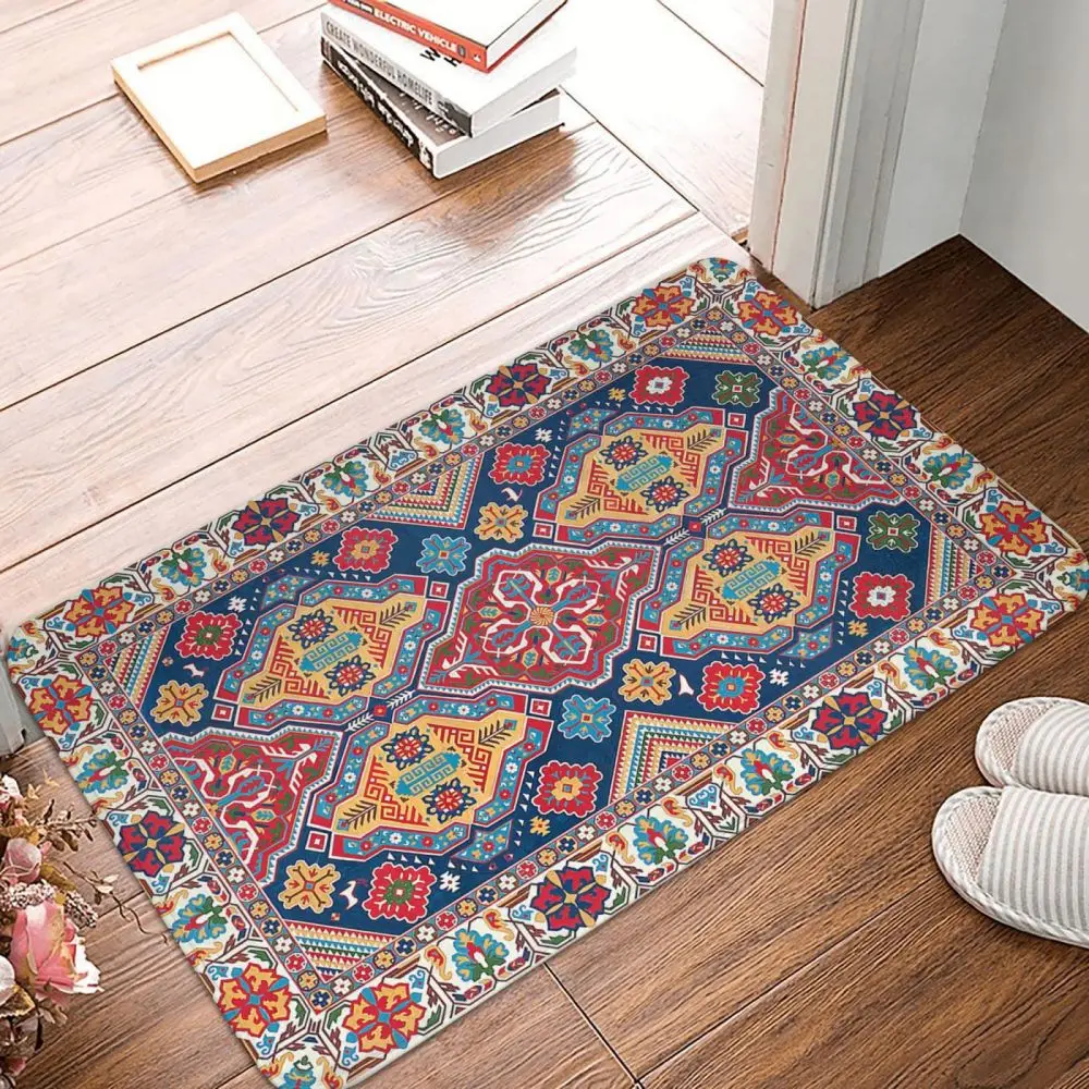 Persian carpet style living room entrance mat  floor matfloor mat in the room kitchen mat bath mat Doormatentrancedoorcustomized