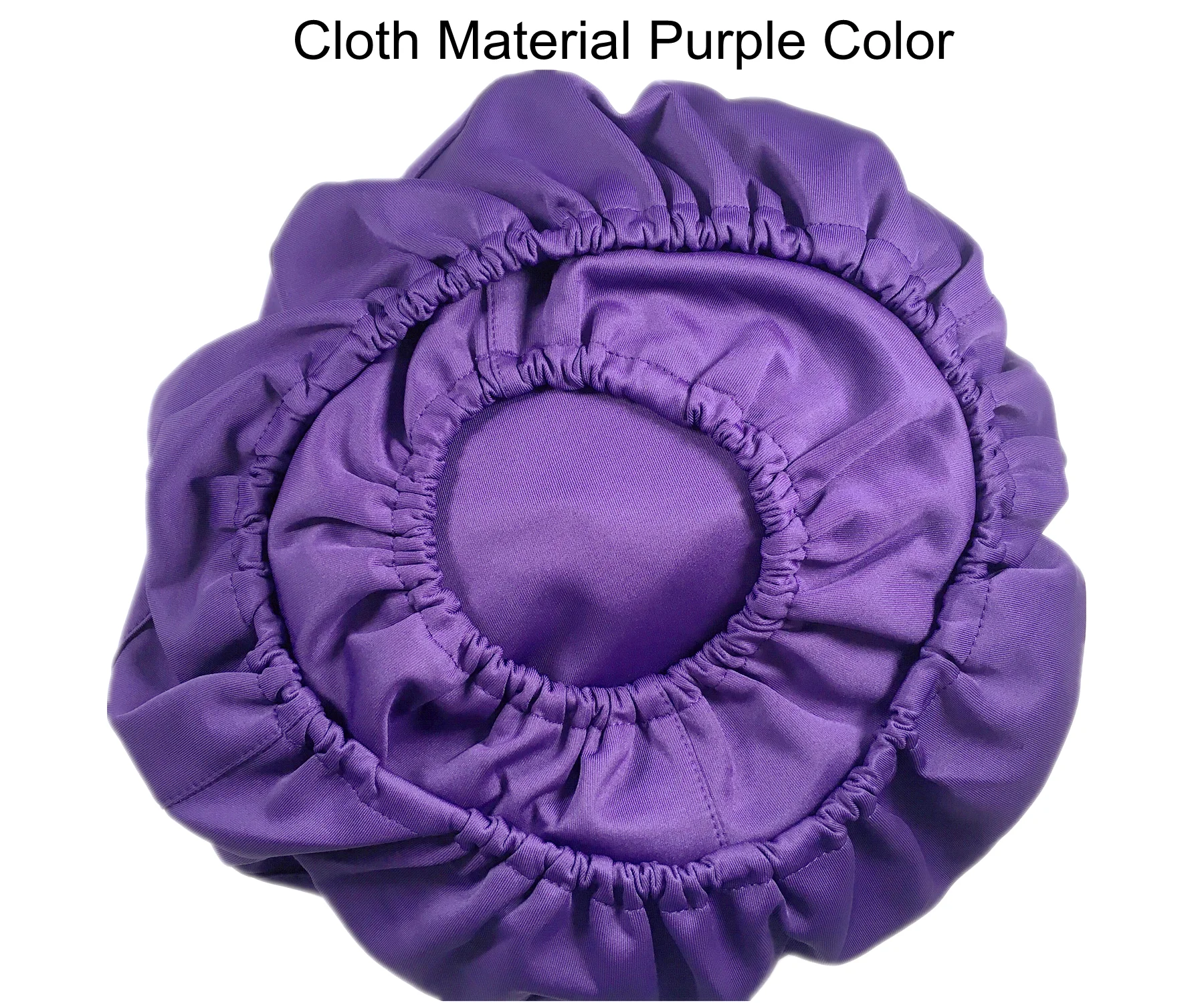 Dental Dark Purple Chair Cover Cloth Material Dentist Chair Protector Seat Washable 4pcs/Set