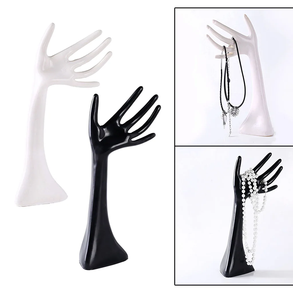 Female Mannequin Hand Jewelry Bracelet Chain Ring Watch Display Holder Rack for desktop showcase shop home jewelry Decoration