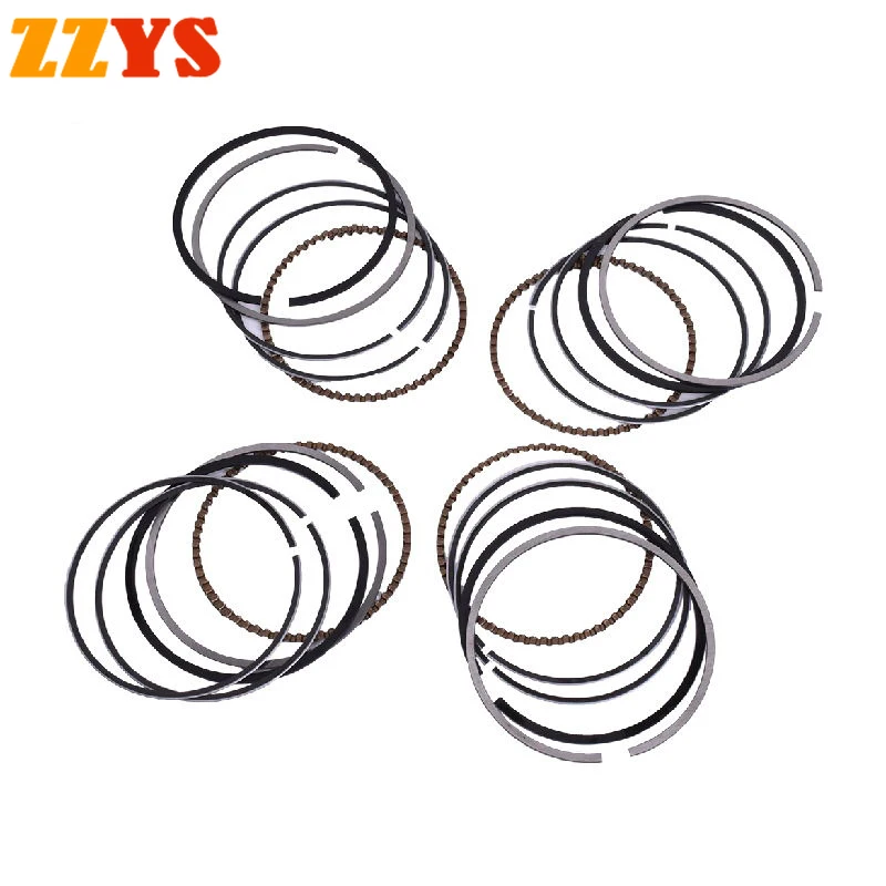 Motorcycle Engine Parts STD +25 +50 Bore Size 56.00mm ~ 56.50mm Piston Ring For YAMAHA FZ400 FZ 400 4YR FZR400RR - SP 3TJ 90-97