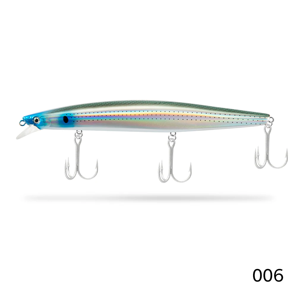 D1 Meer Angeln Lockt 163mm 32g Für Forelle Wobbler Von Hecht Schwimmende Minnow Harte Swimbaits Spinning Köder Tackle DT5002