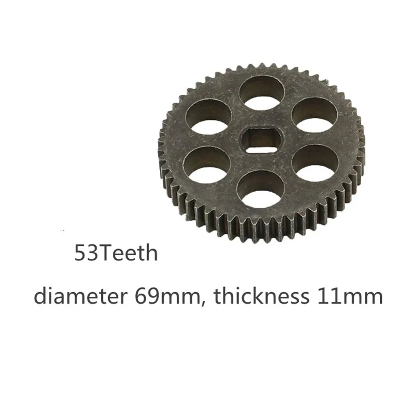 Üstökös C638/S628/C668/C868/3628/3728/3738 Aprítógép Kés Hajítódárda fogas 53teeth Kellékek