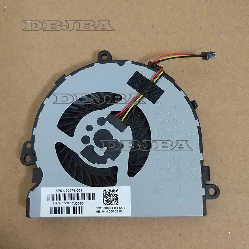 

For HP 15-DB0103ng 15-DA0021ne 15-DA0598sa 15-DA1045ns 15-DB0996na Cooling Fan