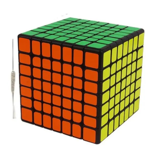 Original Yuxin Hays M 7x7x7 Magnetic Speed Magic Cube Zhisheng 7x7 Cubo Magico 7M Magnets Education Toys for Kid X'mas gift idea