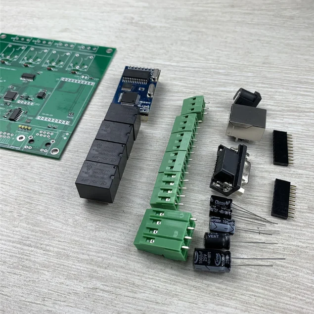 12v dc 4-Channel Relay Module DIY PCB Board Smart irrigation system for agriculture