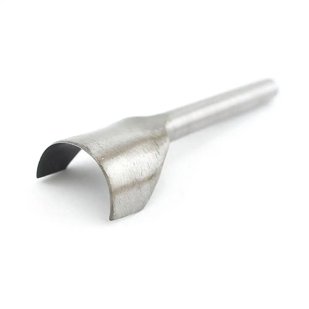 7PCS/Set Leather Craft Half-Round Cutter Punch Tools Cut Craft Punch Belt End Cutter Sewing Tool 10 - 40mm