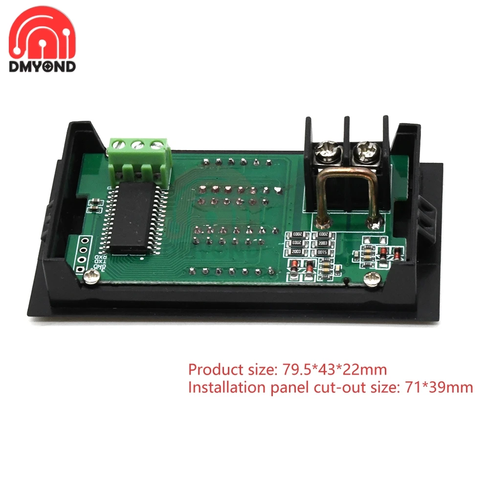 Fai da te DC200V 10A voltmetro digitale amperometro wattmetro Amp Volt tensione corrente misuratore di potenza misuratore Tester pannello Display