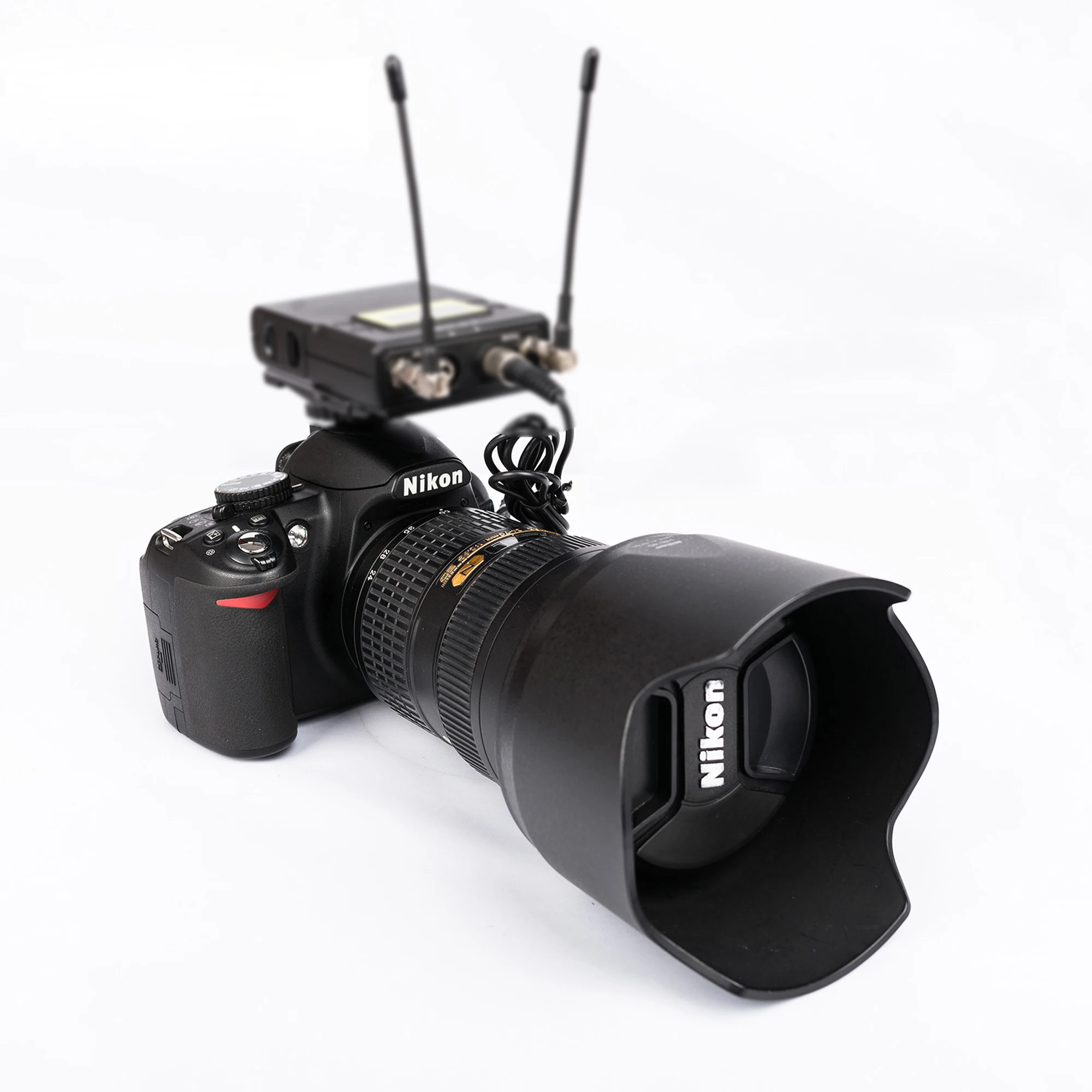 Leicozic SR9300 DSLR Camera Interview Recording Microphone Wireless System 590-615Mhz Bodypack Transmitter & Receiver Pro Audio