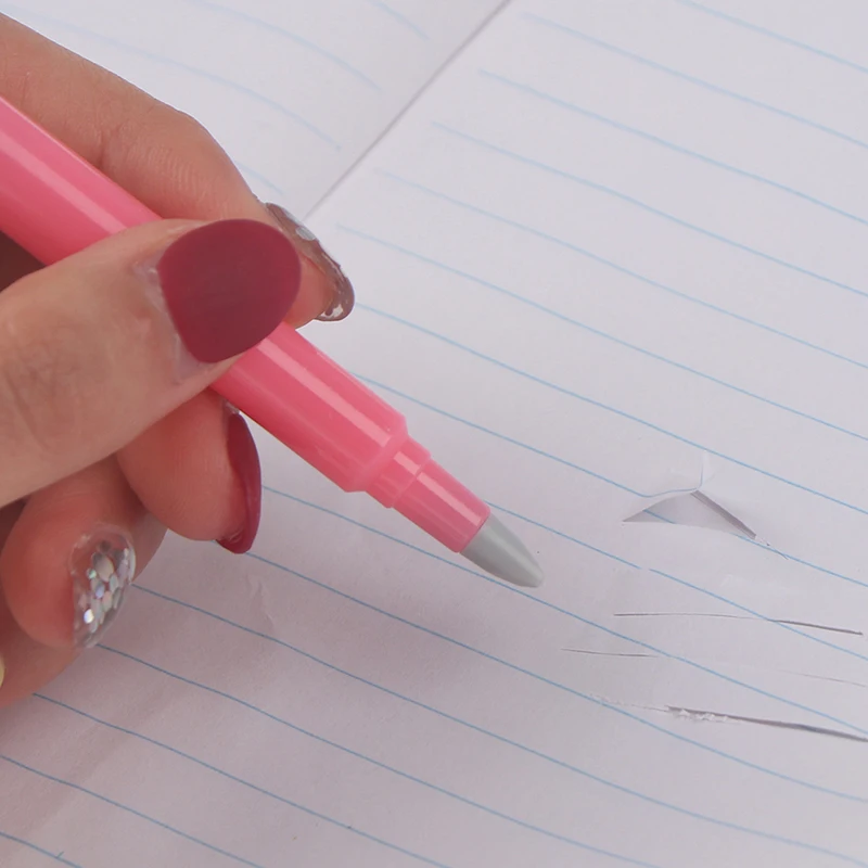 1pc Paper Cutter Creative Pen Shaped Safety Ceramic Diamond Painting Parchment Paper Cutter Tip No Rust Durable Home DIY Tool