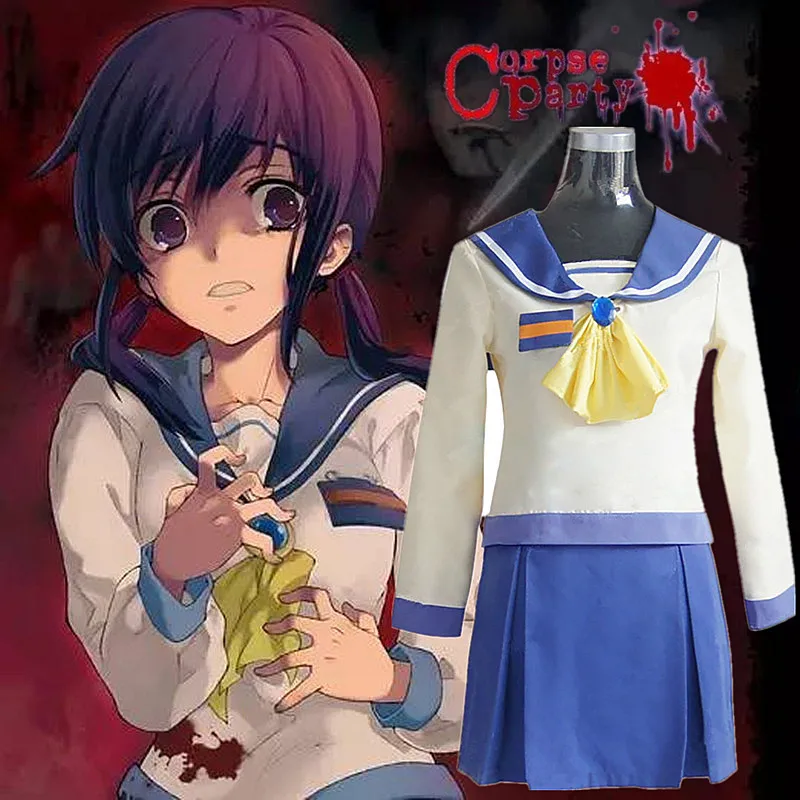 Corpse Party Naomi Nakashima Ayumi Shinozaki Ms. Yui Shishido Seiko Shinohara Mayu Suzumoto Cosplay Costume in stock