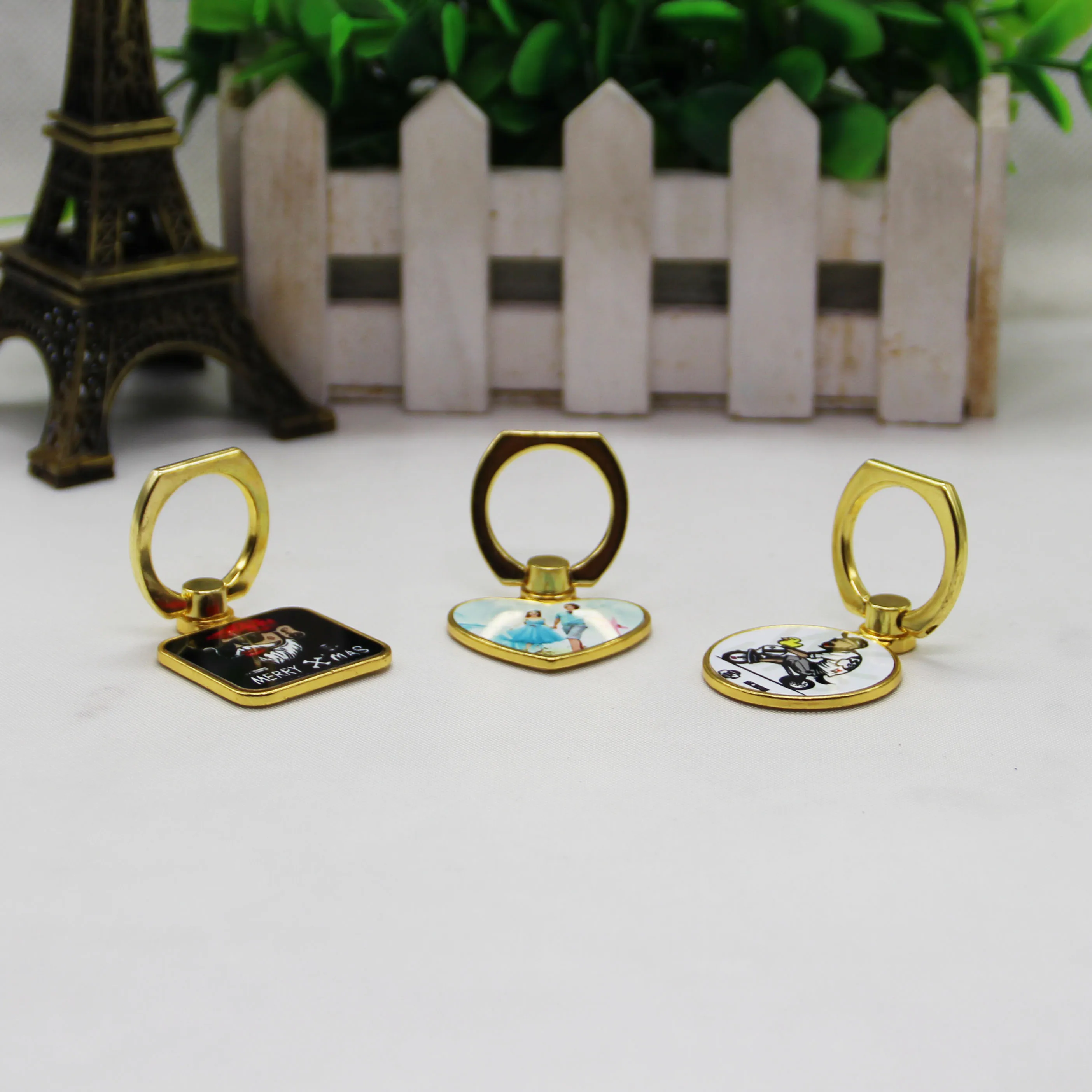 

20pcs/Lot Metal Finger Ring Mobile Phone Smartphone Stand Holder for Sublimation INk Transfer Metal Phone Stand Universal