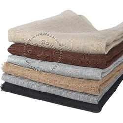 Grille anti-poussière en tissu de lin pour haut-parleur, grill grossier, maille antique, gaze, son rétro, transparent, anti-poussière, JEMask, pièces de protection