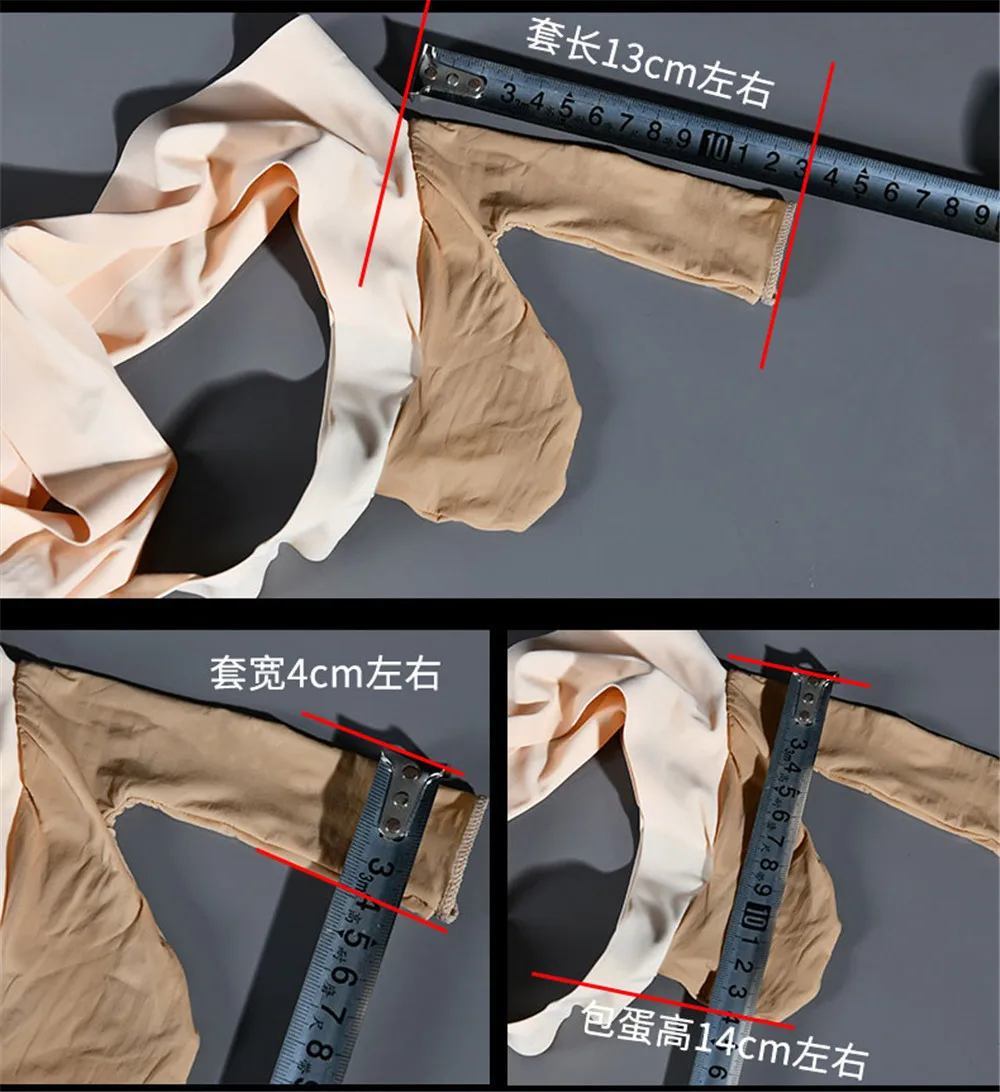 مثير الرجال الجليد الحرير U محدب الحقيبة g-سلسلة تنفس ملخصات غمد خاتم الديك مثير ثونغ T-الظهر الحلوى اللون حجم كبير الأنف الحقيبة