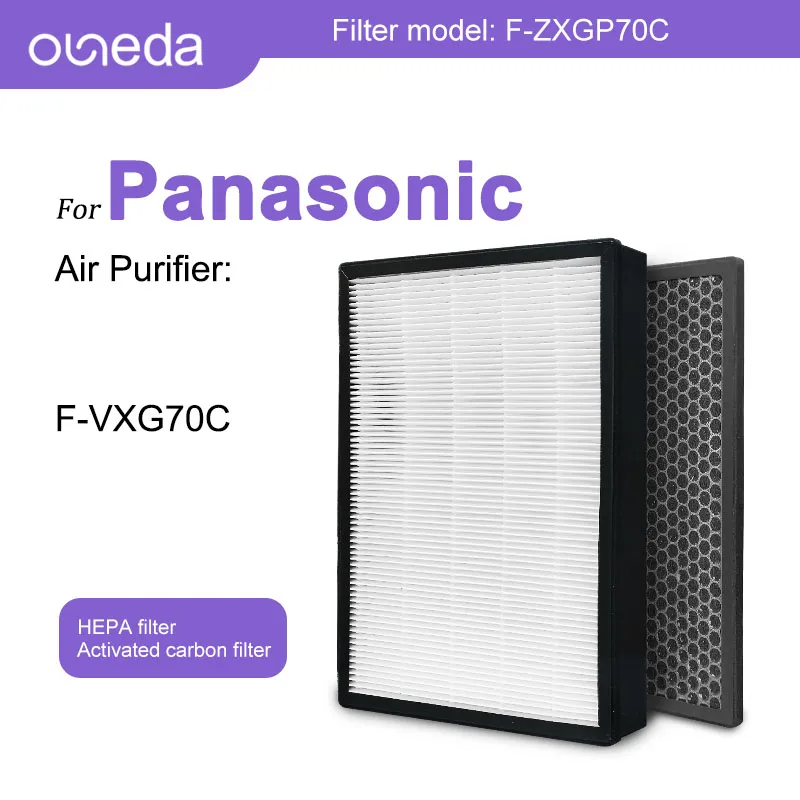 Для цифрового фотоаппарата Panasonic очиститель воздуха фильтр F-VXG70C F-VXG70C-R F-VXG70C-N выпускной фильтр фильтра с активированным углем H13 фильтр F-ZXGP70C F-ZXGD70C