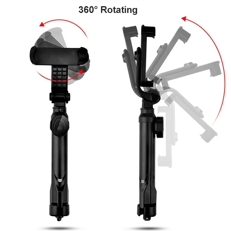 ใหม่ Selfie Stick ขาตั้งกล้อง Remote Palo โทรศัพท์มือถือ Photo Bluetooth-ขาตั้งกล้องกล้อง Monopod Self-Timer Artifact Rod