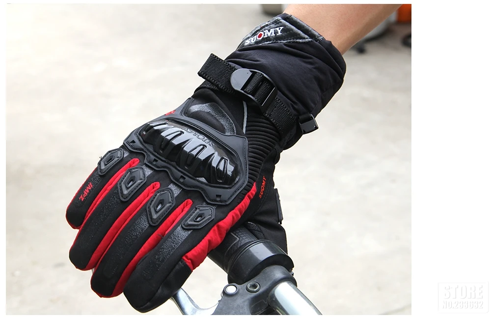 Motorrad Handschuhe Winddicht Wasserdicht Guantes Moto Männer Motorrad Reiten Handschuhe Touchscreen Moto Motocross Handschuhe Winter – Detail 17