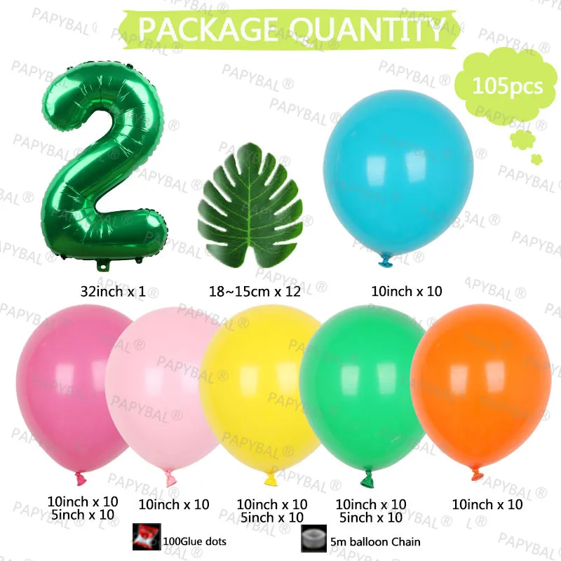 105 pz Disney Moana Palloncini Ghirlanda Arco Kit 32 