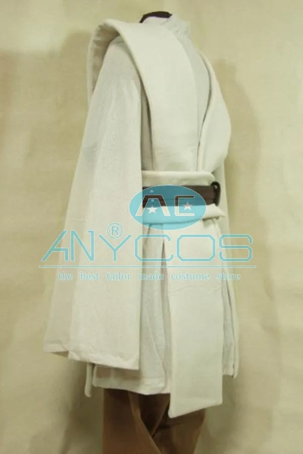 Cosplay Kostuum Obi Wan Kostuum Tuniek Mantel Halloween Kostuums Voor Volwassen Mannen