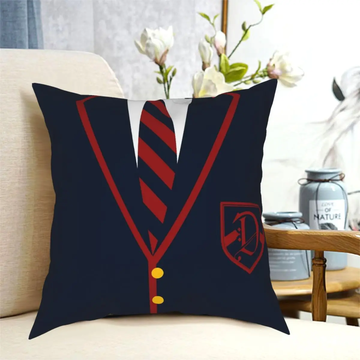 Dalton Academy The Warblers Pillowcase Printed Zip Decor for Home Cushion Cover