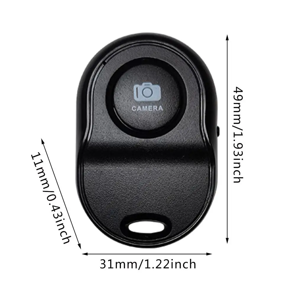 Mini Remote Control Button Bluetooth-compatible Wireless Controller Self-Timer Camera Stick Shutter Release Selfie For Phones