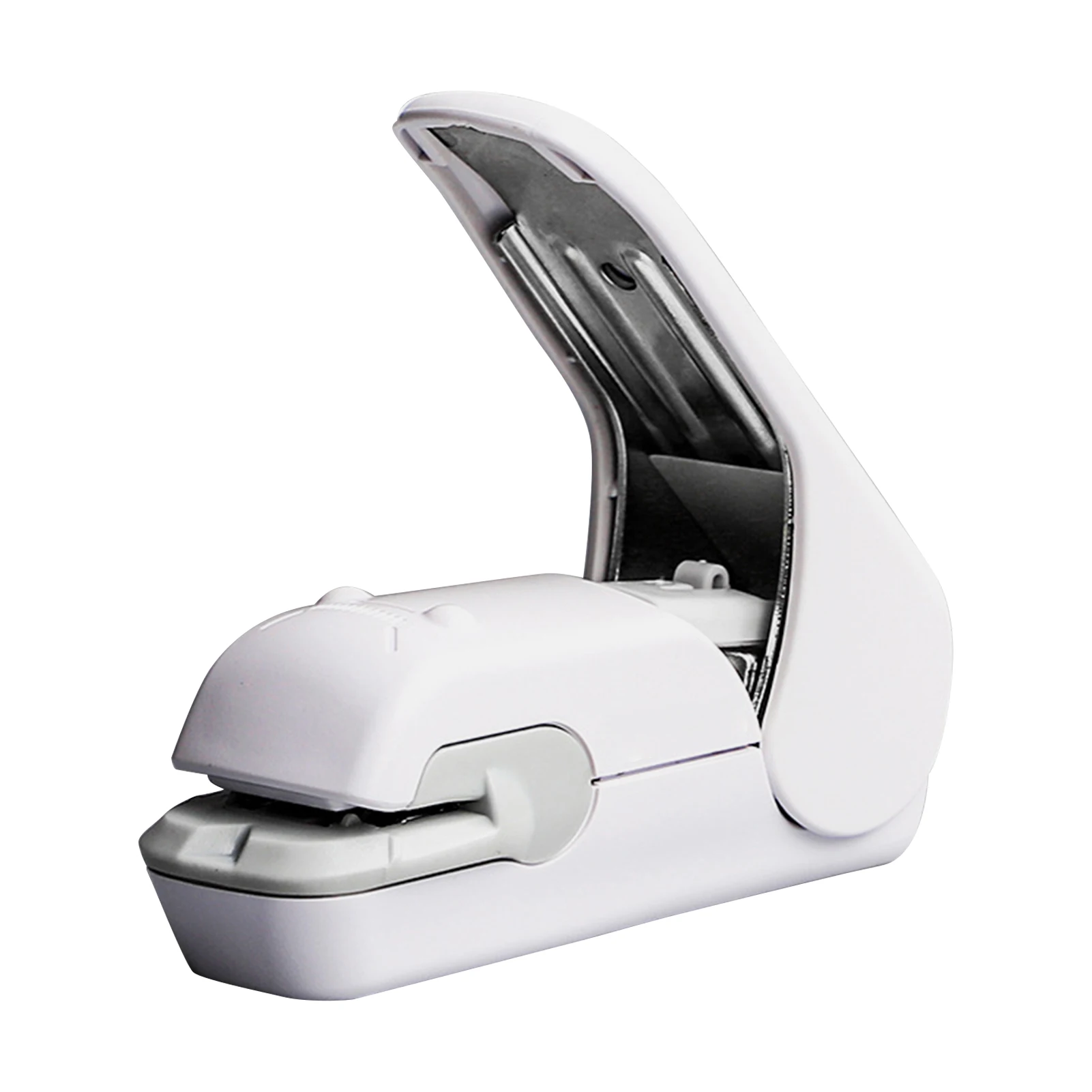 Staple Free Stapler Time Saving Effortless Needle Free Handhled Stapler Mini Portable Stapler with Staples Remover степлер