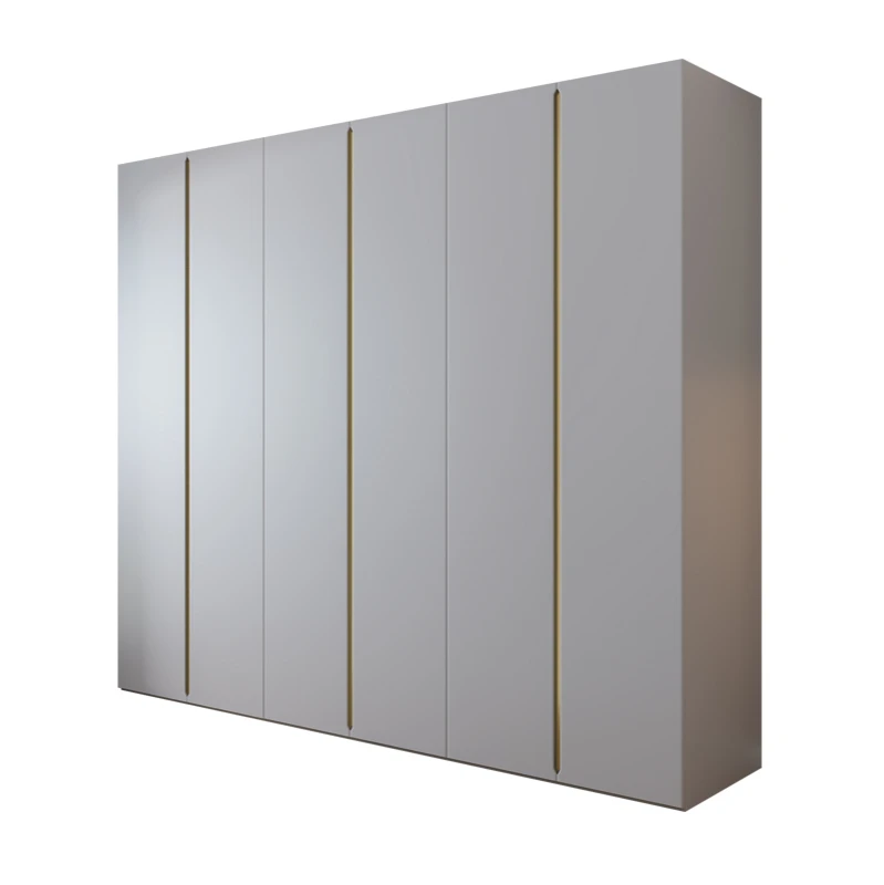 

Wardrobe bedroom household combination cabinet minimalist wardrobe with top cabinet wooden wardrobe