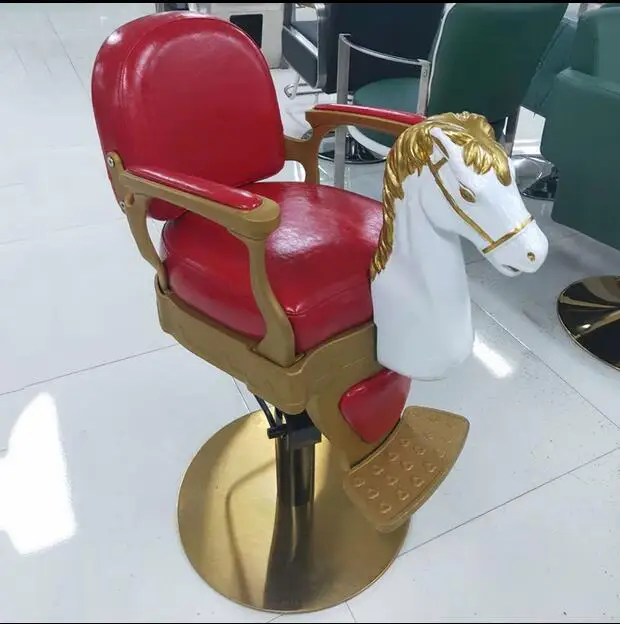 Anak-anak Rambut-Memotong Kursi Rambut-Memotong Rambut Mobil Salon Rambut Toko Gunting Rambut Liftable Trojan Rambut-Memotong Kursi.