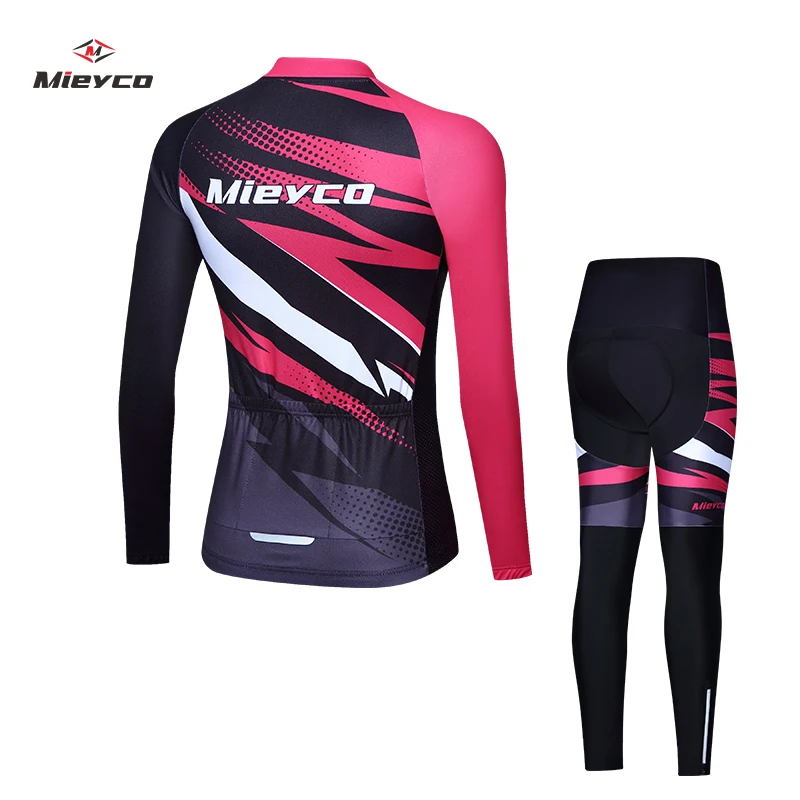 Women\'s Cycling Clothing Spring Autumn Outdoor Sports Suit Road Bike Jersey Outfits Roupas Femininas Acessórios Para Bicicletas