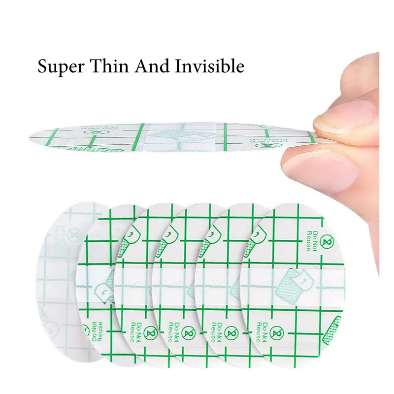 Pegatinas transparentes impermeables antidesgaste para pies, adhesivo de yeso para heridas, banda de ayuda para viajes en casa, campamento al aire