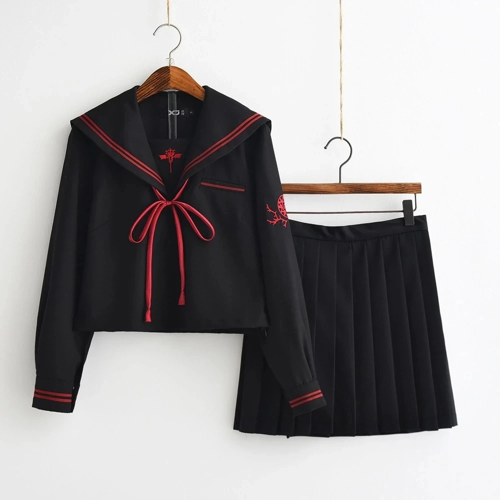 Uniforme d'école JK printemps-été pour filles, combinaison de marin, uniforme de remise de diplôme, Cosplay Lolita, nouvelle collection