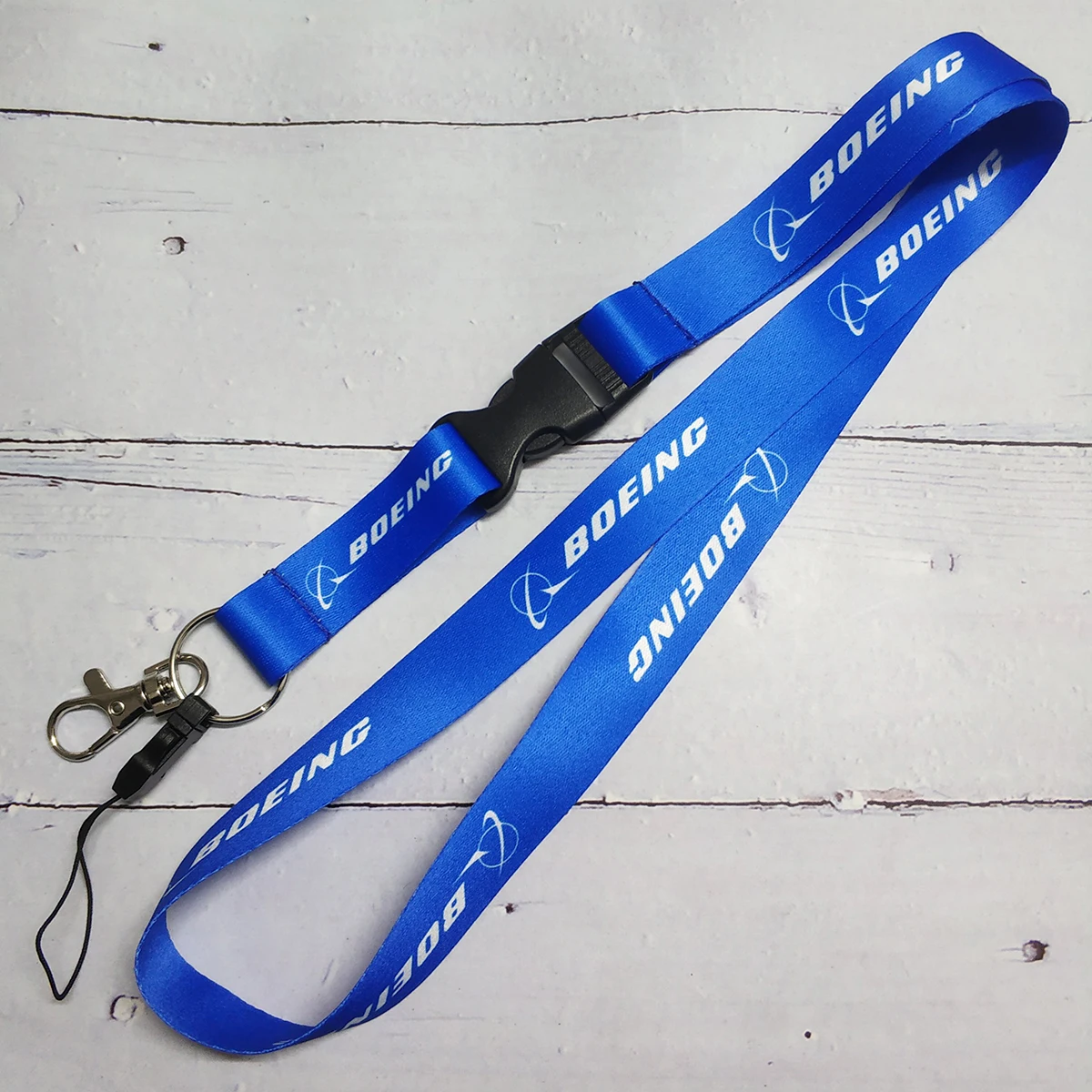 1 PC Blue AIRBUS Lanyards Neck Strap for Phone Strap BOEING Lanyard for Keys ID Card Gym USB Badge Holder CESSNA ATC Neckband