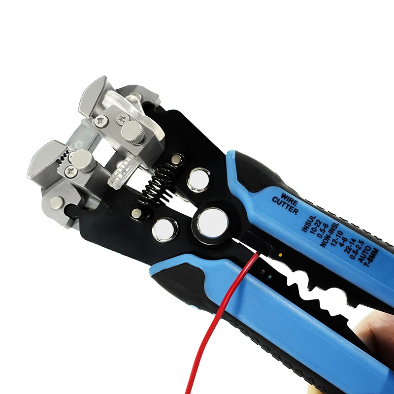 Wire Stripper Clamp Adjustable Stripping Length Wire Cable Cutting Multi-Functional Stripping Terminal 0.2-6mm Tool