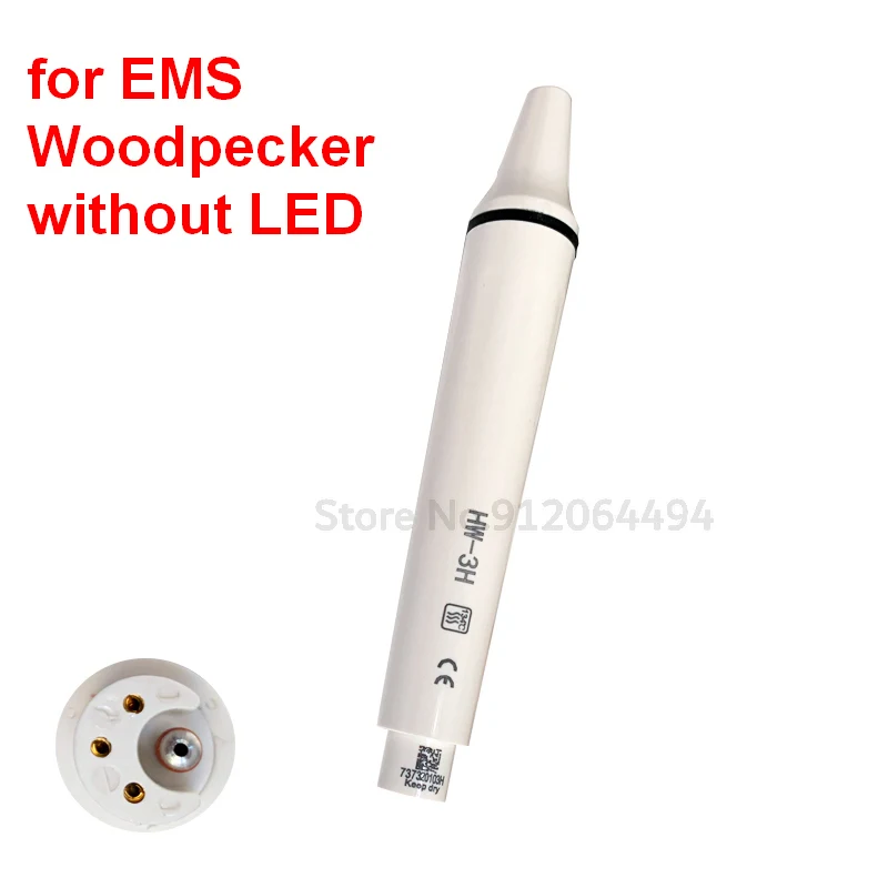 Dental Ultrasonic Scaler Handpiece WOODPECKER EMS DTE SATELEC Detachable Piezo Teeth Cleaning Whitening Pen