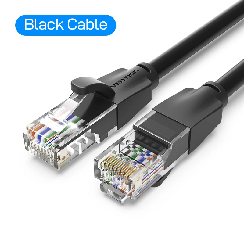 Vention Color Ethernet-Kabel Cat 6 Netzwerkkabel 4 Twisted Pair Patchkabel RJ45 Internet UTP Cat6 Lan-Kabel für Laptop-Router