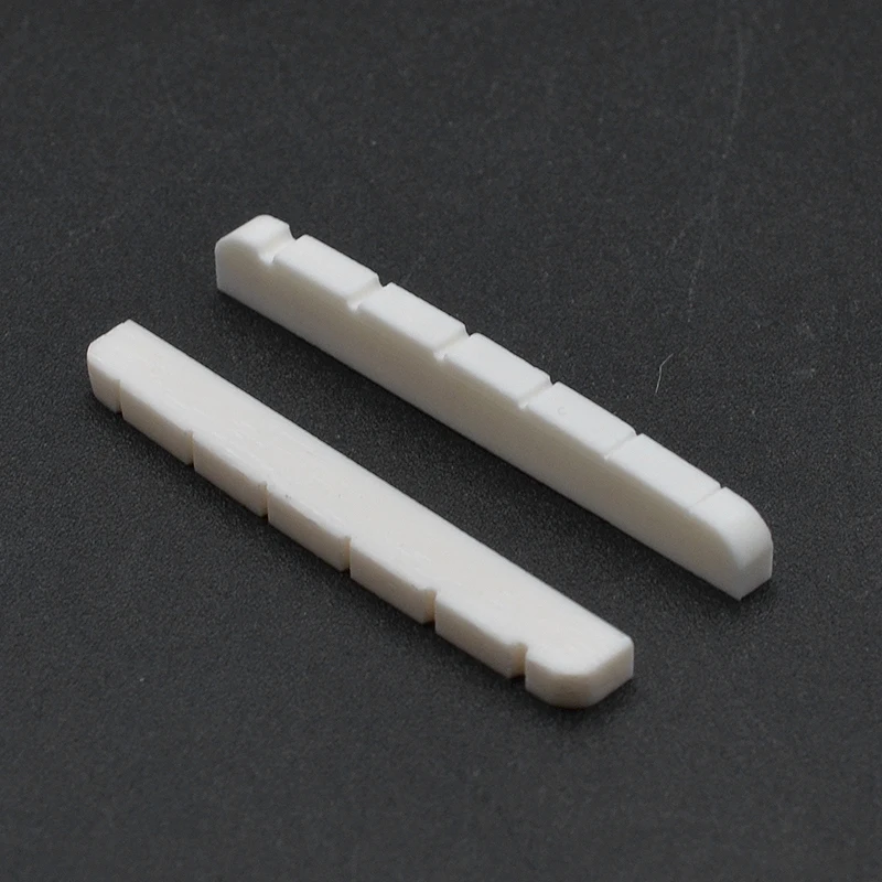 Dado a ponte per chitarra elettrica 2 pezzi Bone 42mm/43mm dado a ponte in osso per 6 corde ST TL accessori per chitarra elettrica Guitarra