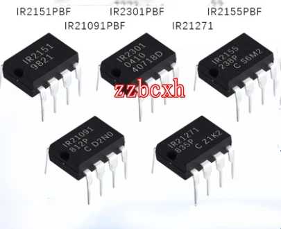 10PCS/LOT New  Original  IR2301PBF IR2151PBF IR2155PBF IR21091PBF IR21271  DIP-8