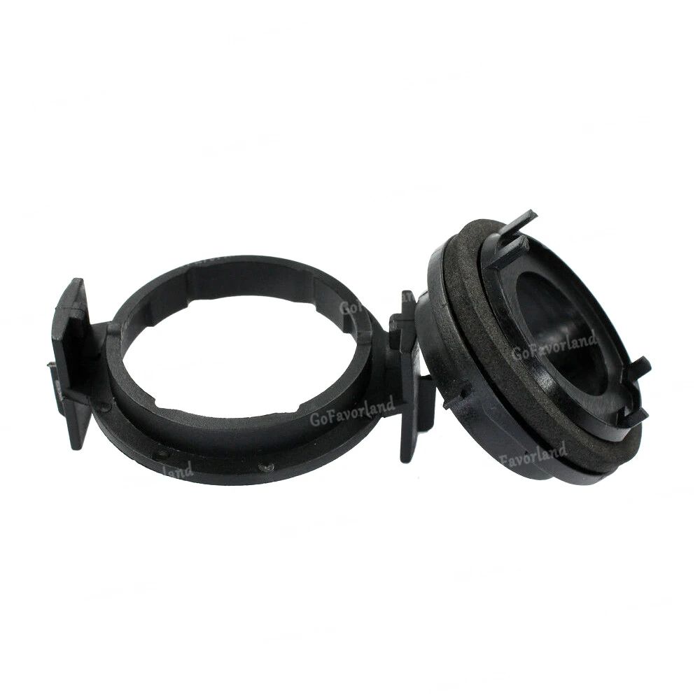 2Pcs H7 LED Headlight Bulb Adapter Holder Base For BMW E46 3 Ser 330ci 325i M3 2001-2006 323i 328i 1999-2000 323Ci 328Ci 2000