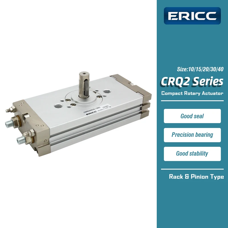 

CRQ2 Series Compact Rotary Actuator Rack Pinion Type CDRQ2BS 10/15-90/180 CDRQ2BS20/30/40-90/180C CDRQ2BS10/20-90 CDRQ2BS30-180C