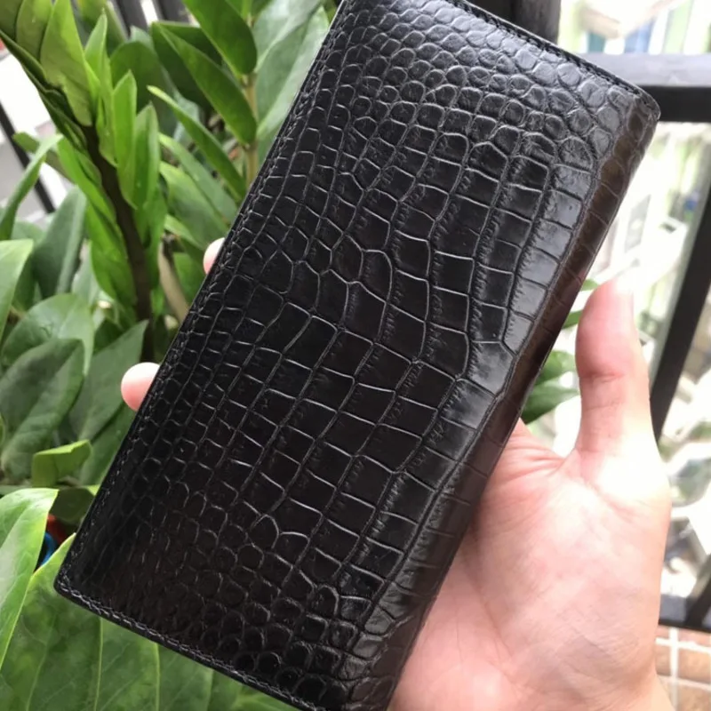 Genuine Leather Men Luxury Wallet High-end Fashion Business Purse Trend Clutch Bag Multi Leisure Card Position Subaxillary Bag 