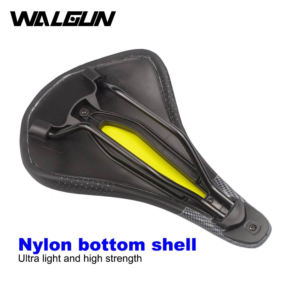 HOT WALGUN Comfortable Women\'s Bike Saddles for Road Mtb Mountain Bike Seat Racing Cycling Seats Wide Bicycle Saddle 160mm Parts