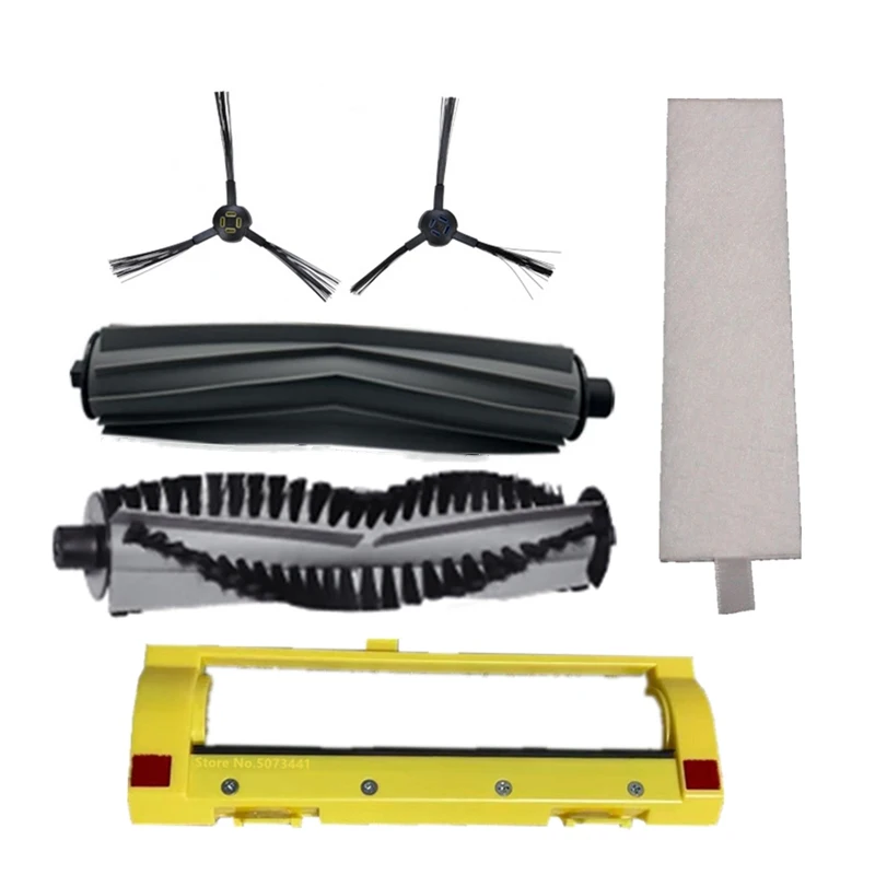 ILIFE-cubierta de cepillo lateral para aspiradora robótica, accesorios de repuesto, filtro HEPA, Rollo principal, A10s
