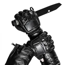 DulGloves-Gants Demi-Doigt pour Homme, pour Tir, Airsoft, Paintball, Entraînement, Escalade, Extérieur