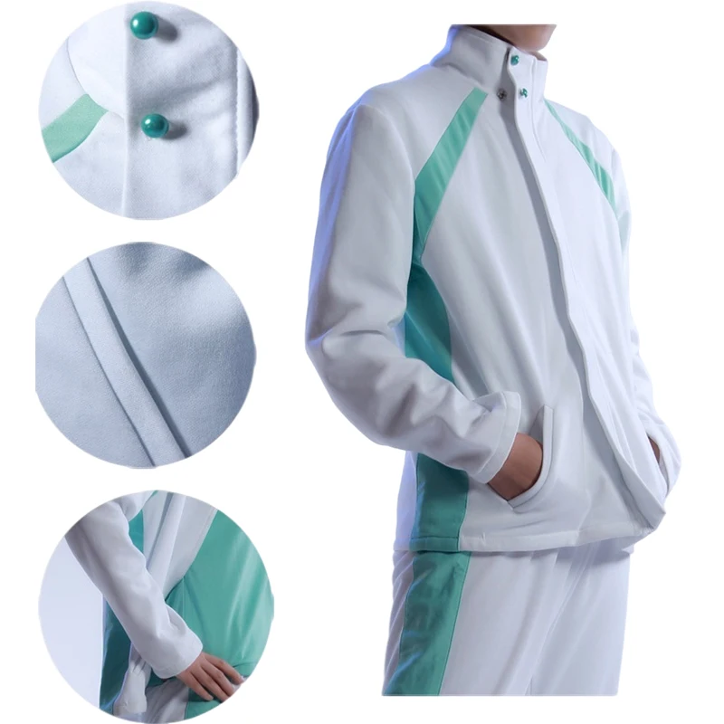 

New Anime Haikyuu!! Cosplay Costumes Aoba Johsai High School Volleyball Club Jerseys Outfit Oikawa Tooru Uniform Sportswear