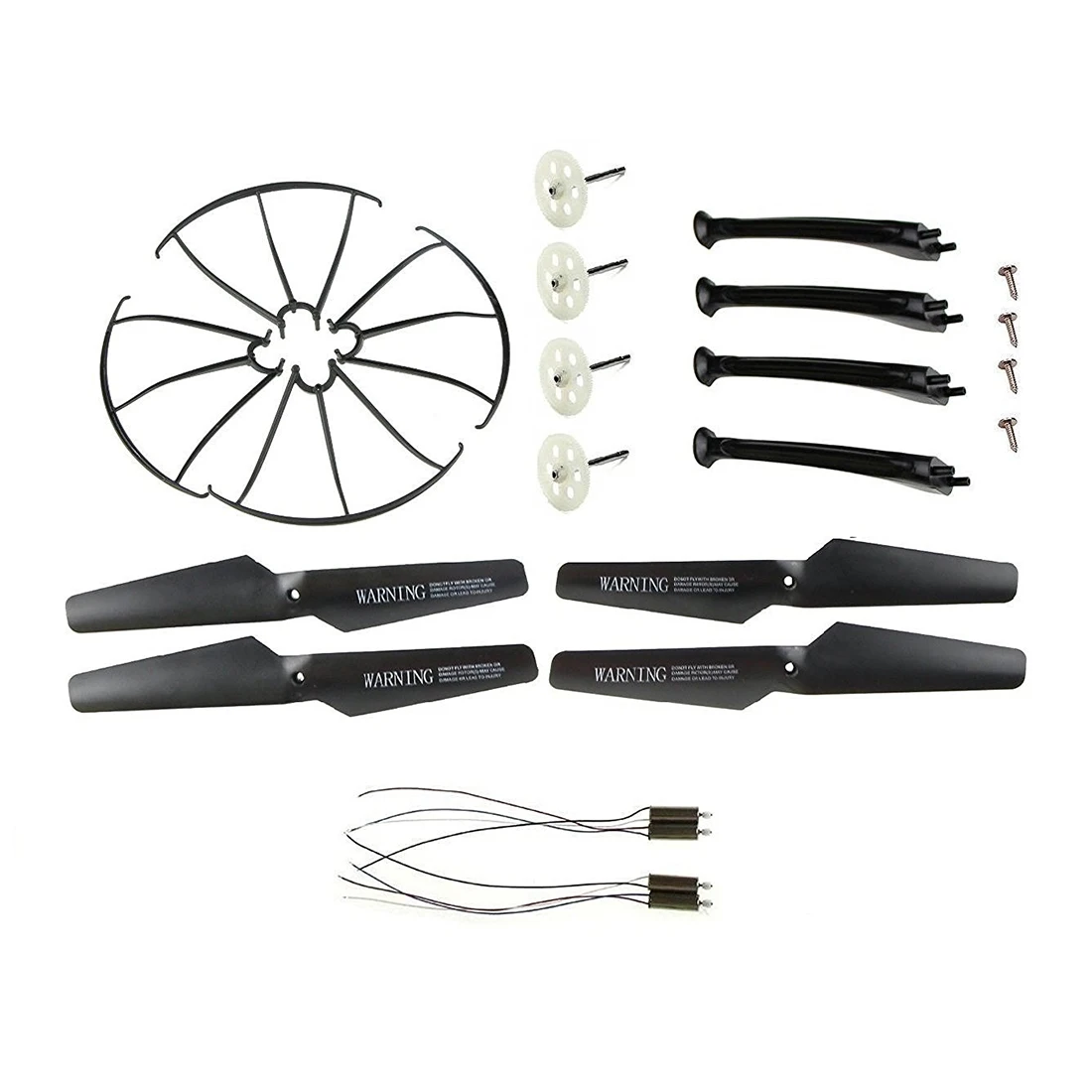 

Syma X5SW Full Set Spare Part CW CCW Motor Propeller Props Protective Frame Gear Landing Skid Suit for Syma X5SW X5SC X5SW-1